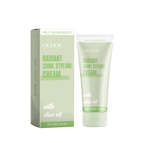 OUHOE Smoothing Hair Care Cream Nourishes Hair Care And Scalp Roots Shine Hair Citrus Fragrance
