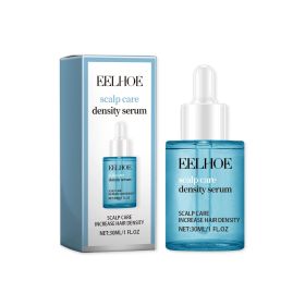 EELHOE Scalp Care Density Serum, Moisturizing And Nourishing Hair Root Thickening Hair Luster Soft And Dense Hair Solution