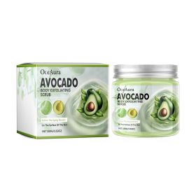 OCEAURA Avocado Exfoliating Scrub, Clear Skin Exfoliating Dead Skin Smooth And Brightening Skin Scrub