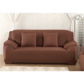 Solid Corner Sofa Covers Couch Slipcovers Elastica Material Sofa Skin Protector Cover Sofa Armchair (Option: 3-Quadruple seat)