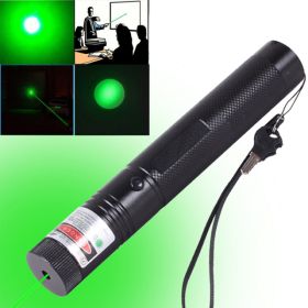 Green Beam Laser Pointer Rechargeable Lazer Light & 2X Battery & 1X Charger (Option: A)